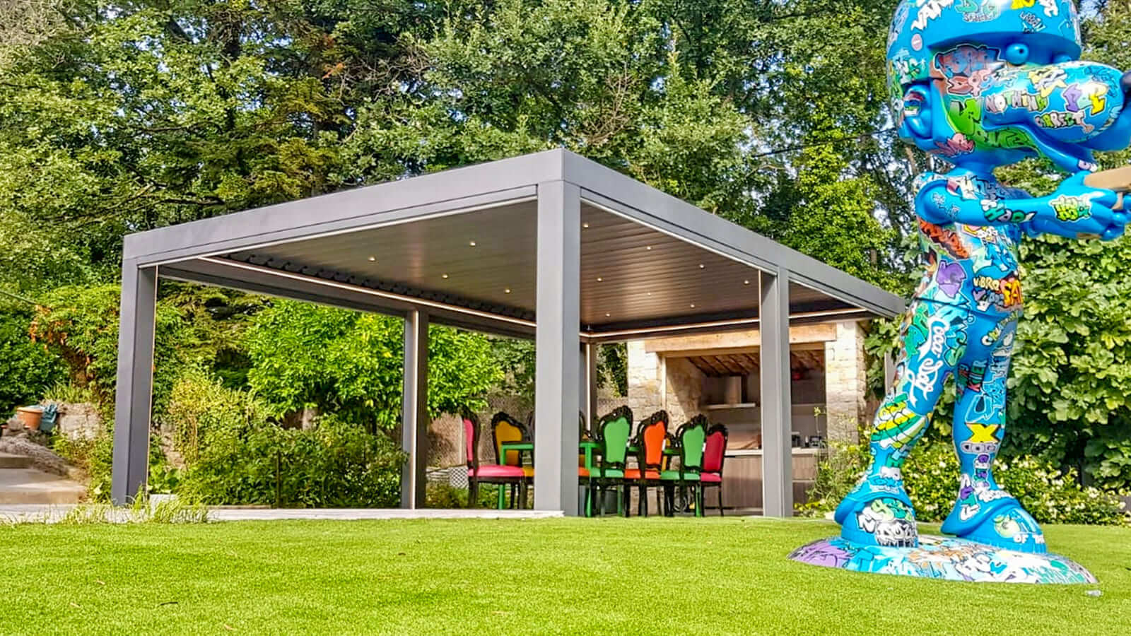 pergola bioclimatique Côte d'Azur,