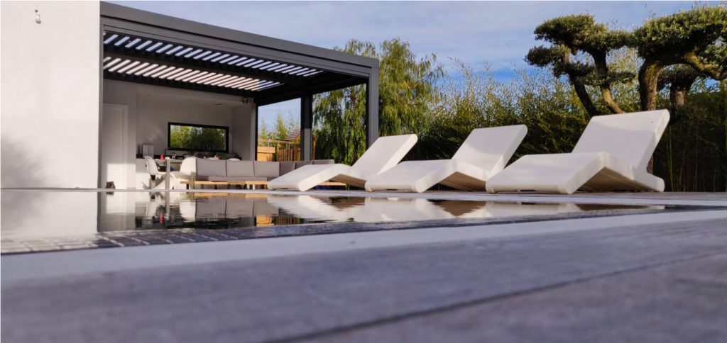 Pergola, piscine