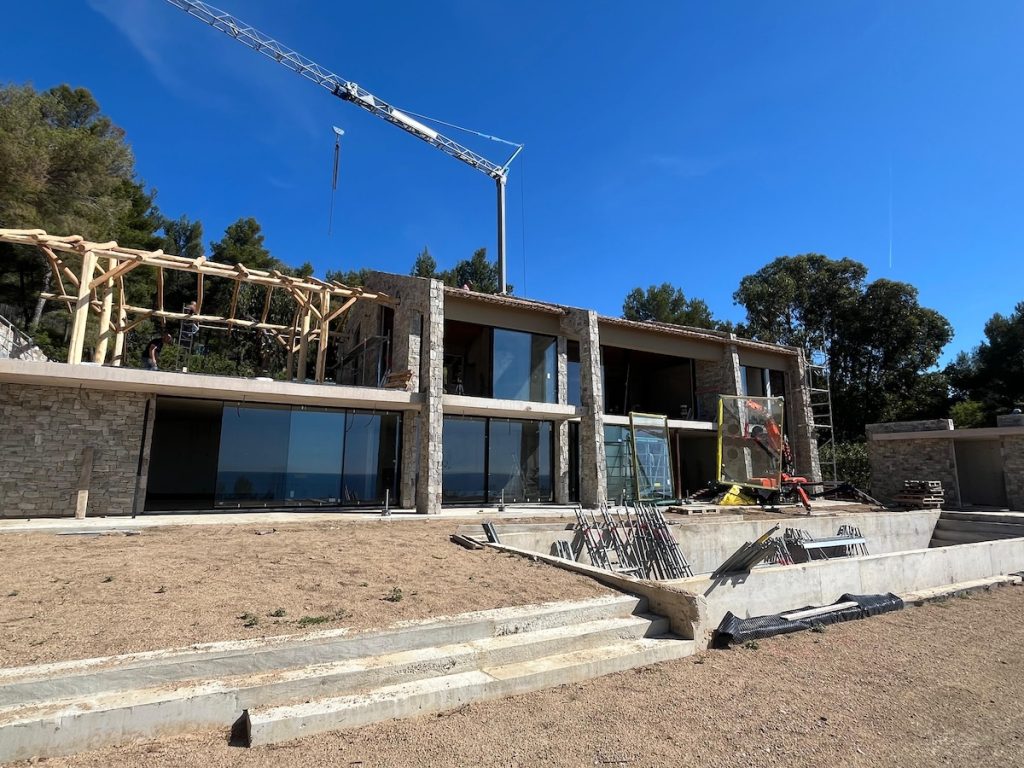 Maison en construction